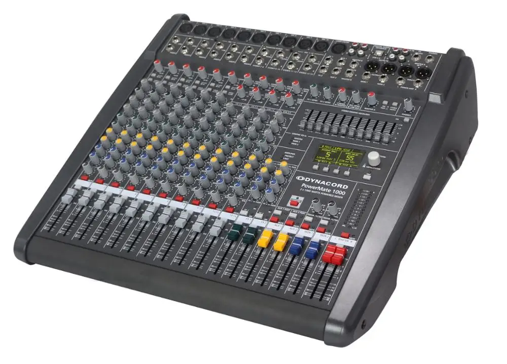 

PM1000-3 10 Channel Professional Digital Audio Console Mixer With 1000W*2 Power Metal Construction USB Player