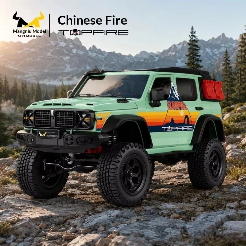 New In Stock MN Model MN300S RC Car 4WD Professional Off Road Climbing Vehicle With DIY Modification Accessories For Adult Hobby