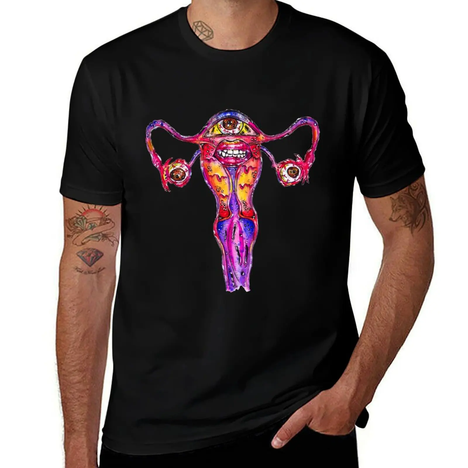 

Angry Ovaries T-Shirt t shirt man designer printed t shirts for man T-Shirt