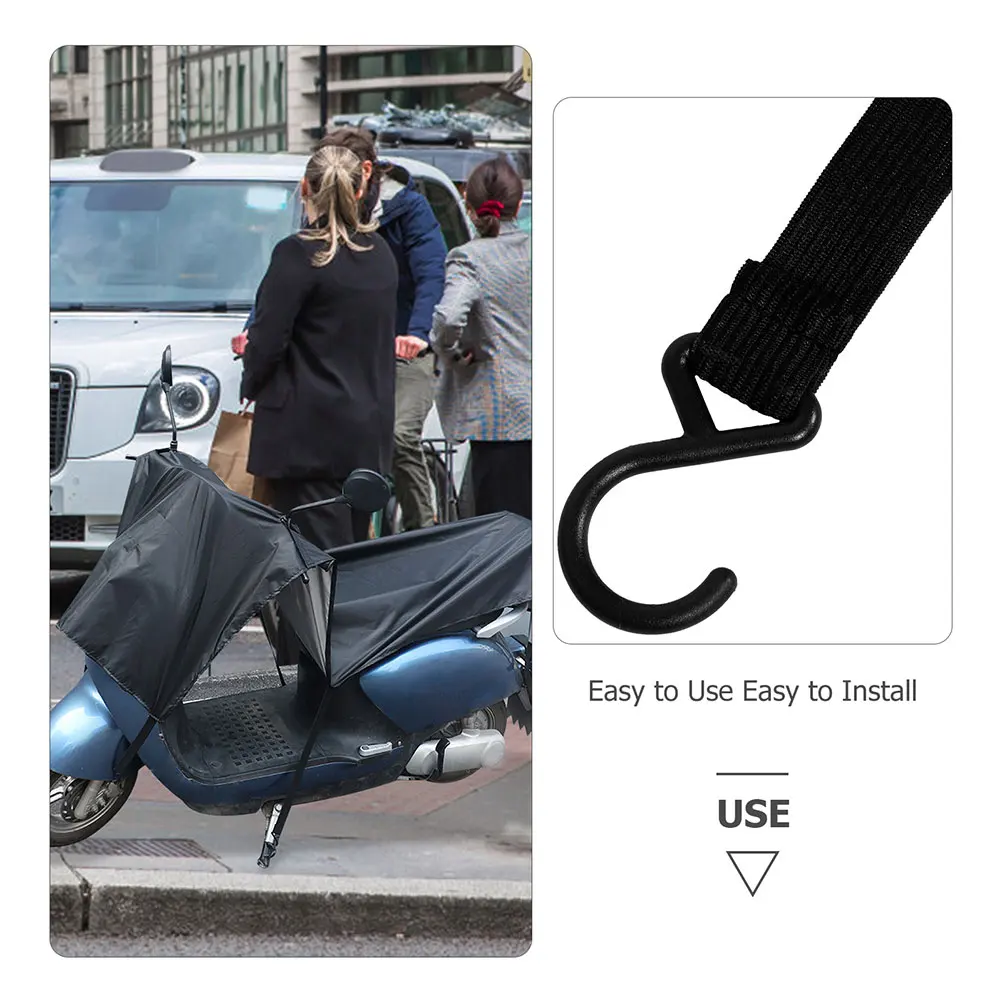 غطاء دراجة كهربائية شديدة التحمل مقاوم للماء ودرع شمسي للمطر للتنقل سكوتر الدراجة الترابية في الهواء الطلق حماية لجميع الأحوال الجوية #5