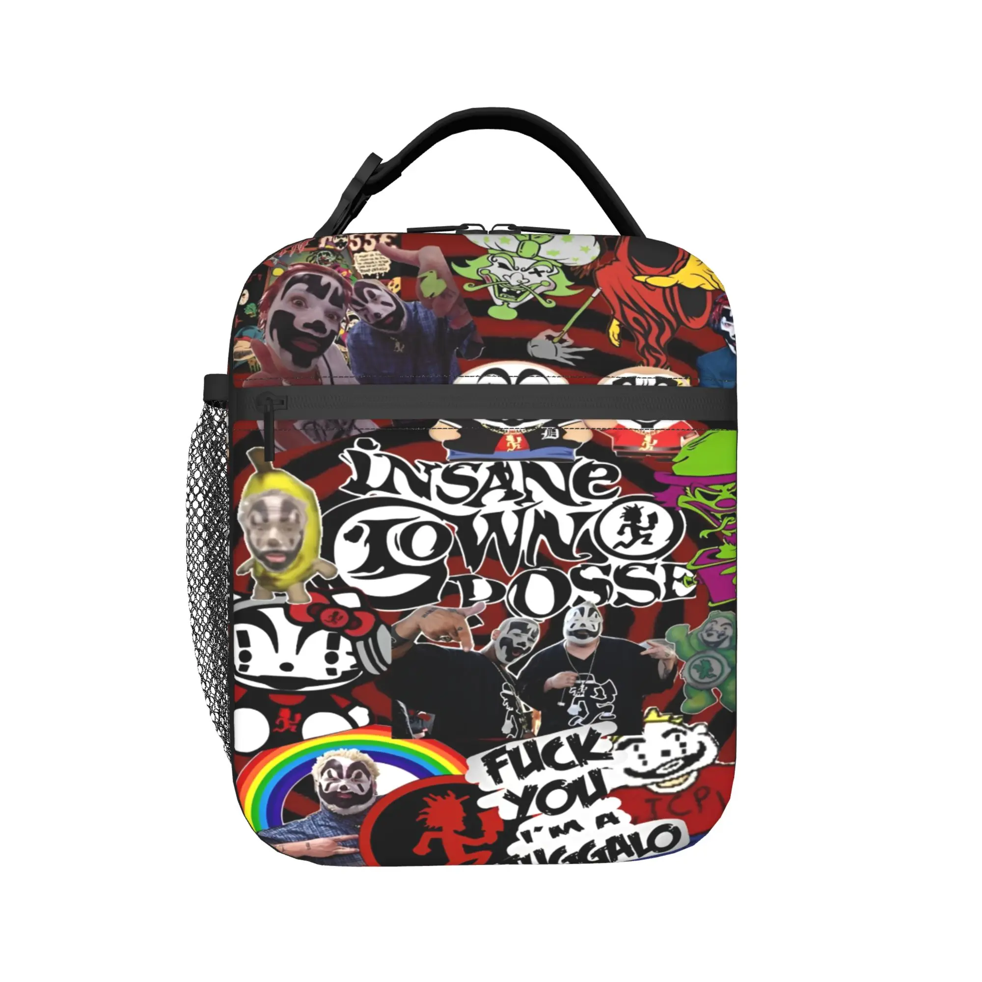 Insane Clown Posse Lunch Bag For Women  Print Lunch Box Cute Picnic Cooler Bag Convenient Waterproof Thermal Lunch Bags
