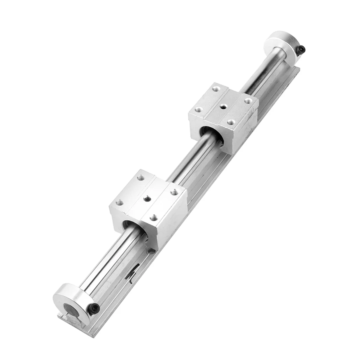 4pcs SBR16 Linear Rail Stop Collars Aluminum Alloy Shaft Limit Fixing Rings with Screw,Linear Rail Shaft Stop Collars image 5