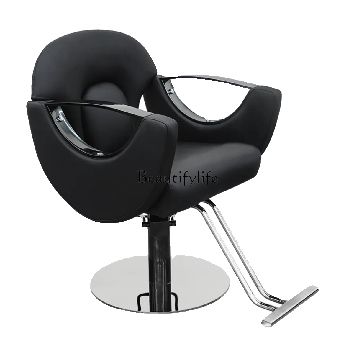 

For Hair Salon Lifting Rotating Fashion Barber Shop Chair Hair Cutting Seat Light Luxury Hot