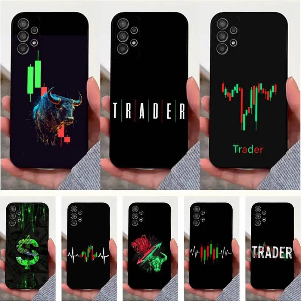 

Day Trading Day Trader Trader Case For Samsung S22,S25,S20,S10,Plus,Ultra,S24,S23,FE,S21,S9,Lite,Soft Silicone Black
