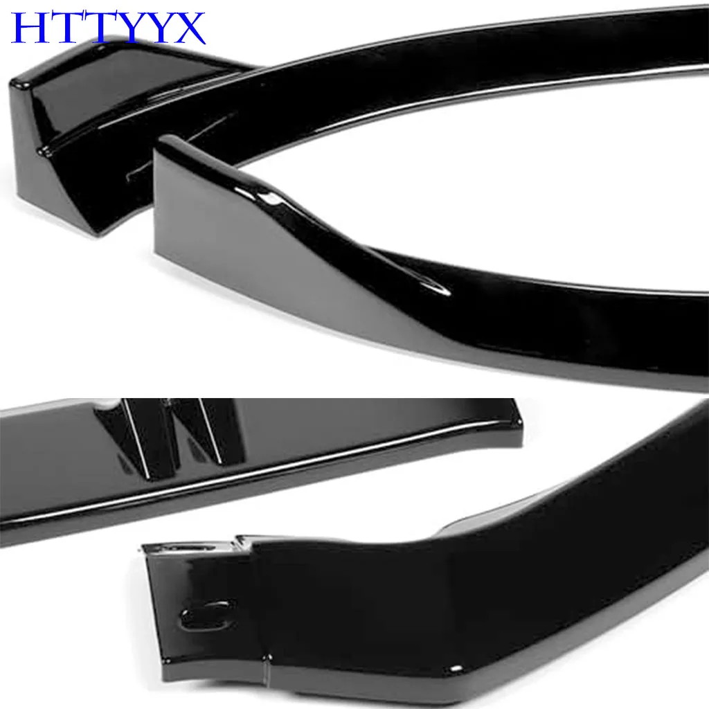 HTTYYX Front Bumper Splitter Lip Diffuser Body Kit Spoiler Guard Fit For Audi A5 B8.5 QUATTRO 2012-2016 (Not Fit S-LINE Models)