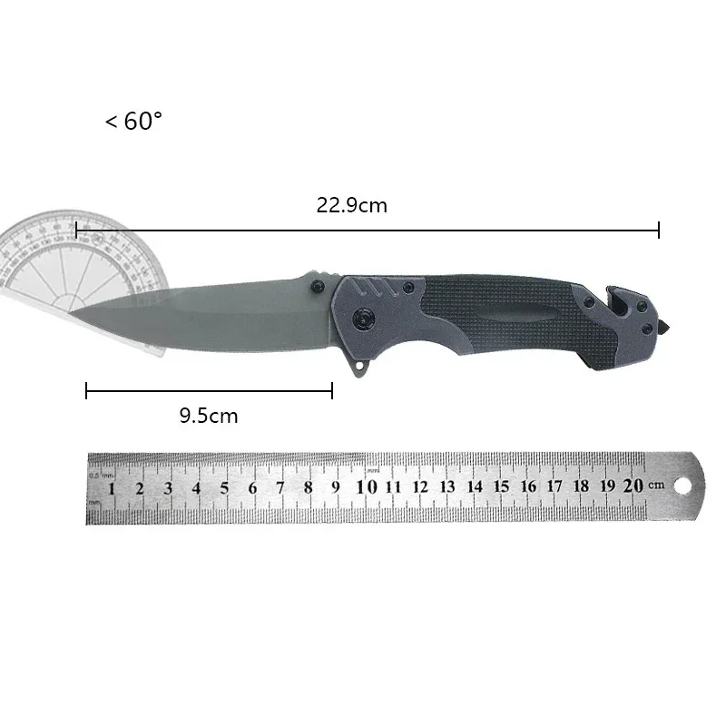 Camping Pocket Knife Outdoor Multifunctional Folding Tactical Defense Knife Outdoor Survival Camping EDC Sharp Knives image 6