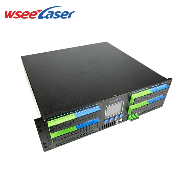 High Power 3U CATV Optical Amplifier 64 Port EDFA GPON XGPON for GSM Networks 3U High Power