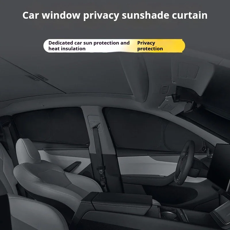 iosn For Geely Starray EM-i Galaxy Starship 7 E5 EX5 Car Window Sunshade UV Block Heat Shield Sunscreen Cover
