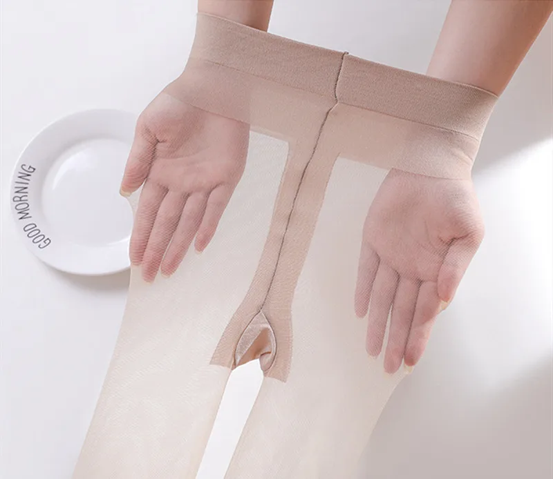 DOIAESKV Neue 10D Sexy Frauen Strumpfhosen Transparente Frauen Strumpfhosen Ultra-dünne Nylon Strumpfhosen Atmungsaktive Weibliche Stretchy Sheer Strumpf – Detail 3