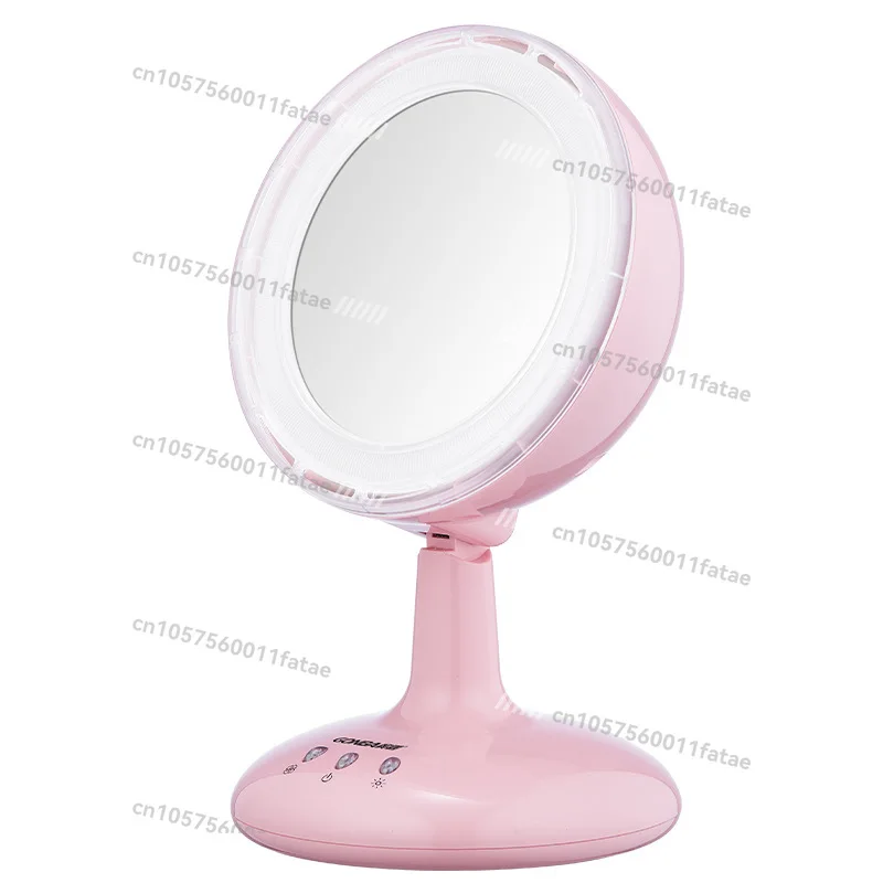 

Bladeless Fan 3-in-1 Vanity Mirror Fan Fill Light Circulating Fan