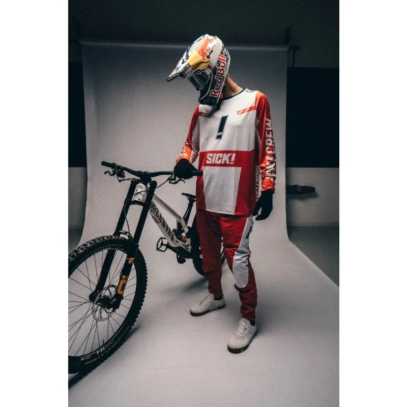 

2025 New Motorcycle Riding Clothing for Men and Women Sick "Racing" Jersey Summer Loose Breathable Speed Drying Sportswear