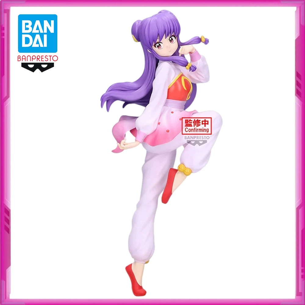 Original BANDAI BANPRESTO G&G Ranma 1/2 Shampoo PVC Anime Figures Action Figure Model Toys Christmas Gift