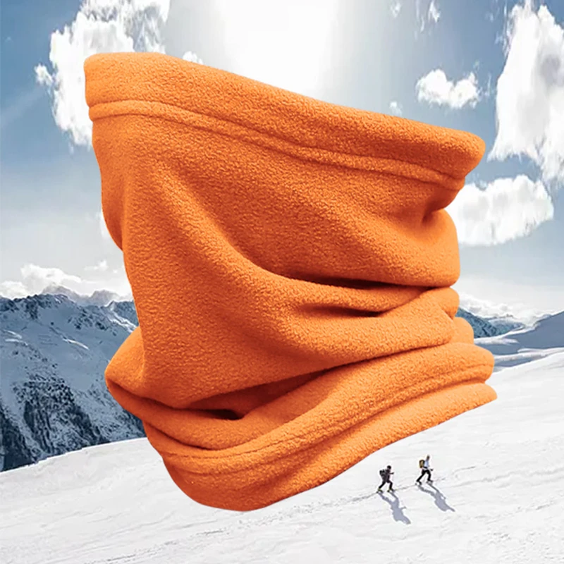 Winter Cold Mask Outdoor Sports Cycling Polar Fleece Fabric Windproof Scarf Multifunctional Warm Motorcycle Equipments