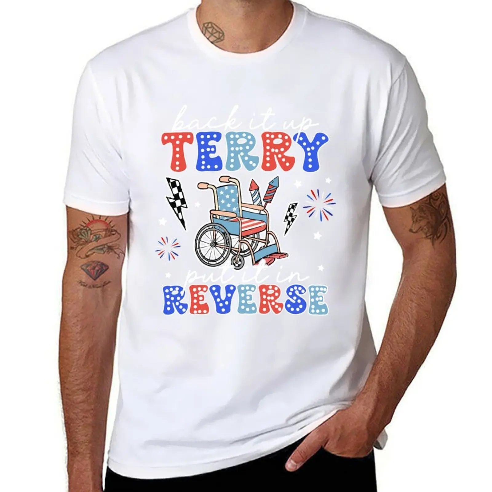 

Back Up Terry Put It In Reverse Shirt For Men, For Women, Cute Funny July 4Th Gift T-Shirt