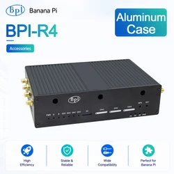 Banana Pi BPI-R4 Aluminum Case for Banana Pi BPI-R4 Development Board Accessories