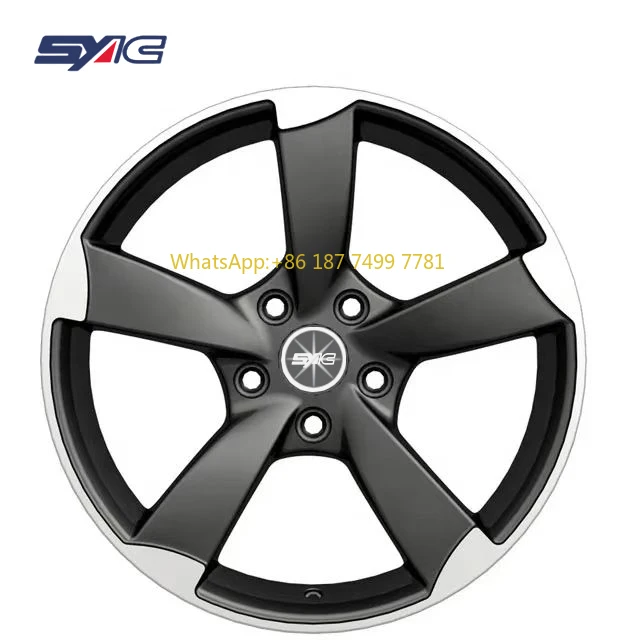 

Custom Forged Star Aluminium Alloy Wheels for Passenger/sport/racing Car 18-19-20-21-22 Inch Five Spokes Design