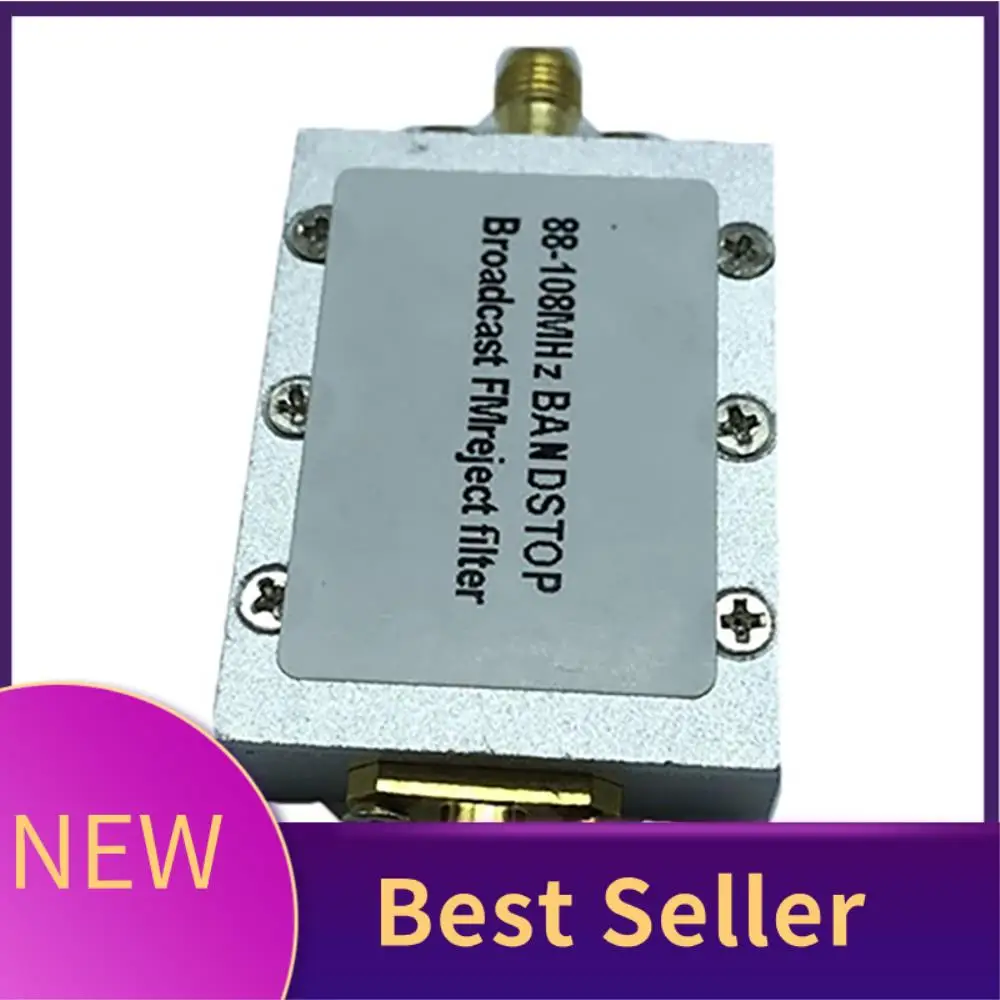HFES FM Bandstop Filter 88-108MHZ Band-Stop SMA Receiver Signal