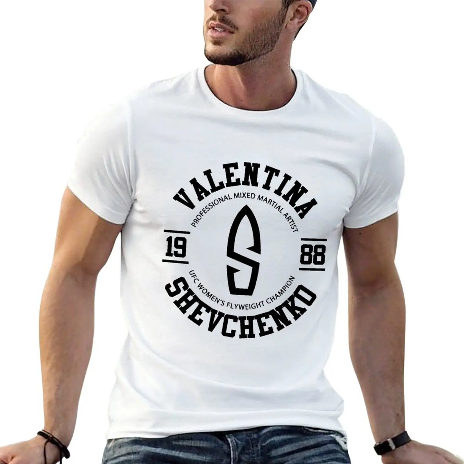 Мужские мужские футболки с принтом Шевченко, мужские рубашки, футболка для Bullet Valentina, повседневная футболка для