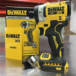 DEWALT DCF860N 20V Cordless Impact Driver 282NM Electric Drill  Brushless Motor 3800RPM Rechargable Drill Driver Power Tools