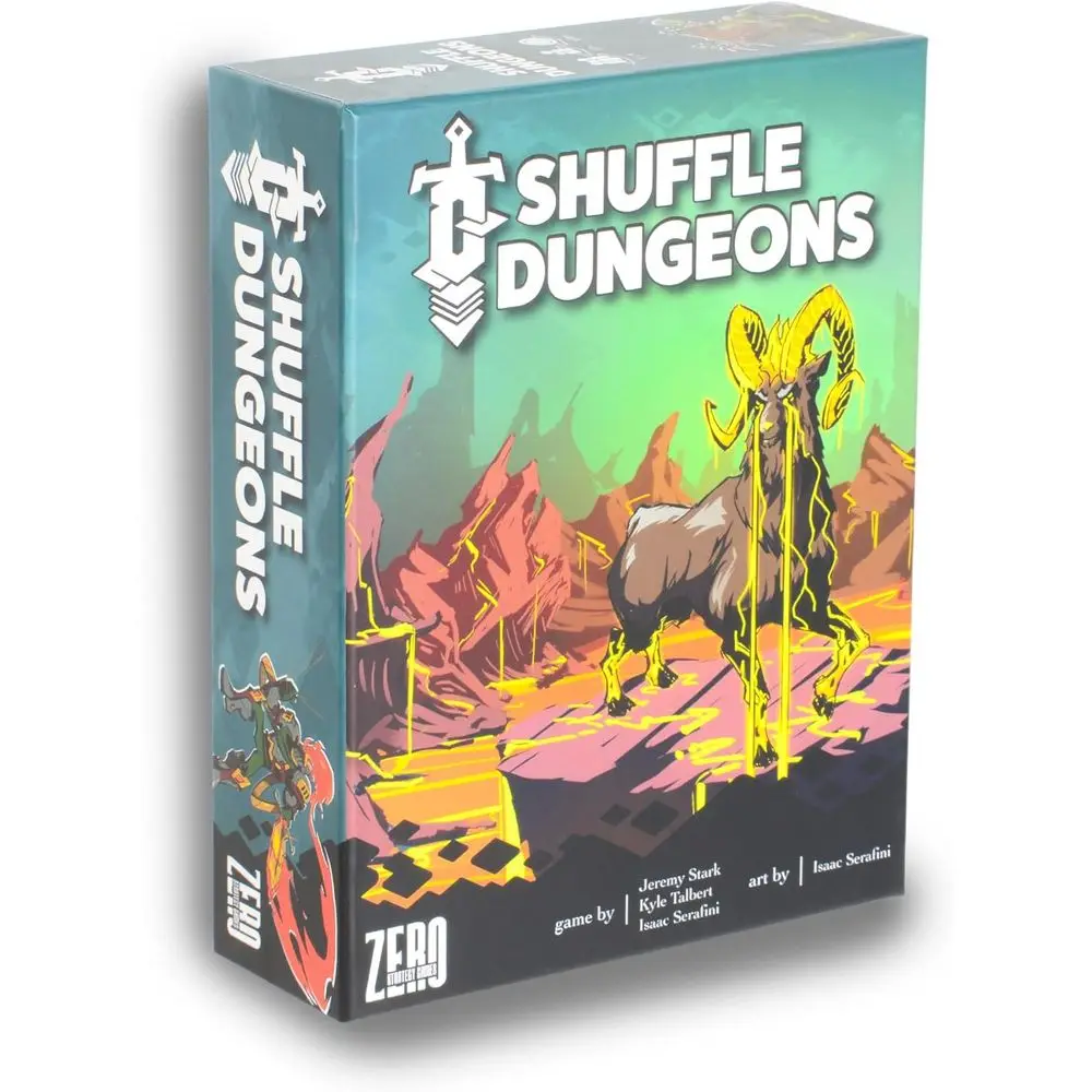 

Zero Strategy Games Shule Dungeons Board Game – Solo and Co-op Dungeon Cler or 1–4 Players