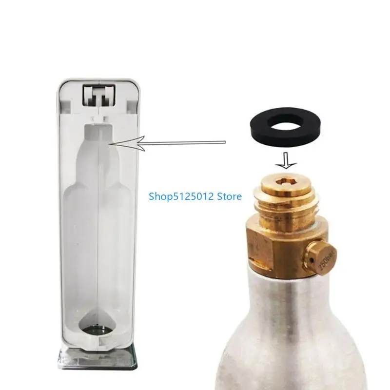 G8TC 5pcs حلقات قابلة للاستبدال حلقات حلقات حلقات حلقات الصودا الصودا السيليكون