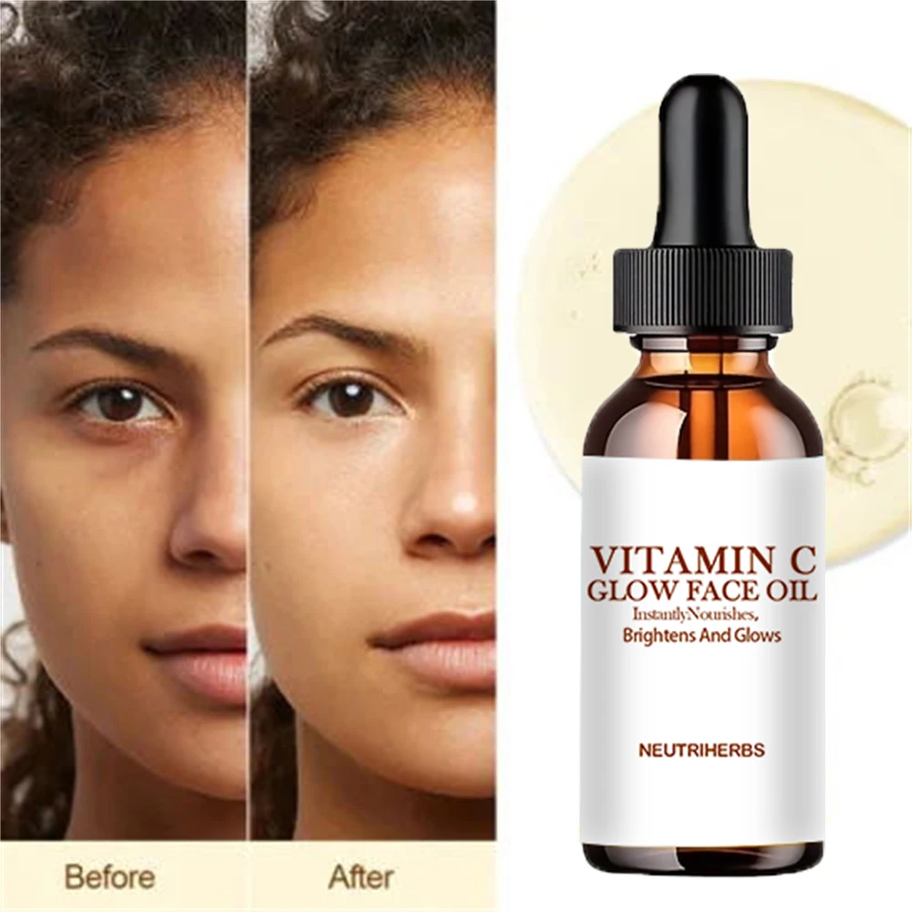 

5ML/15ML/30ML/50ML/ VITAMIN C GLOW FACE OIL Brightens And Glows