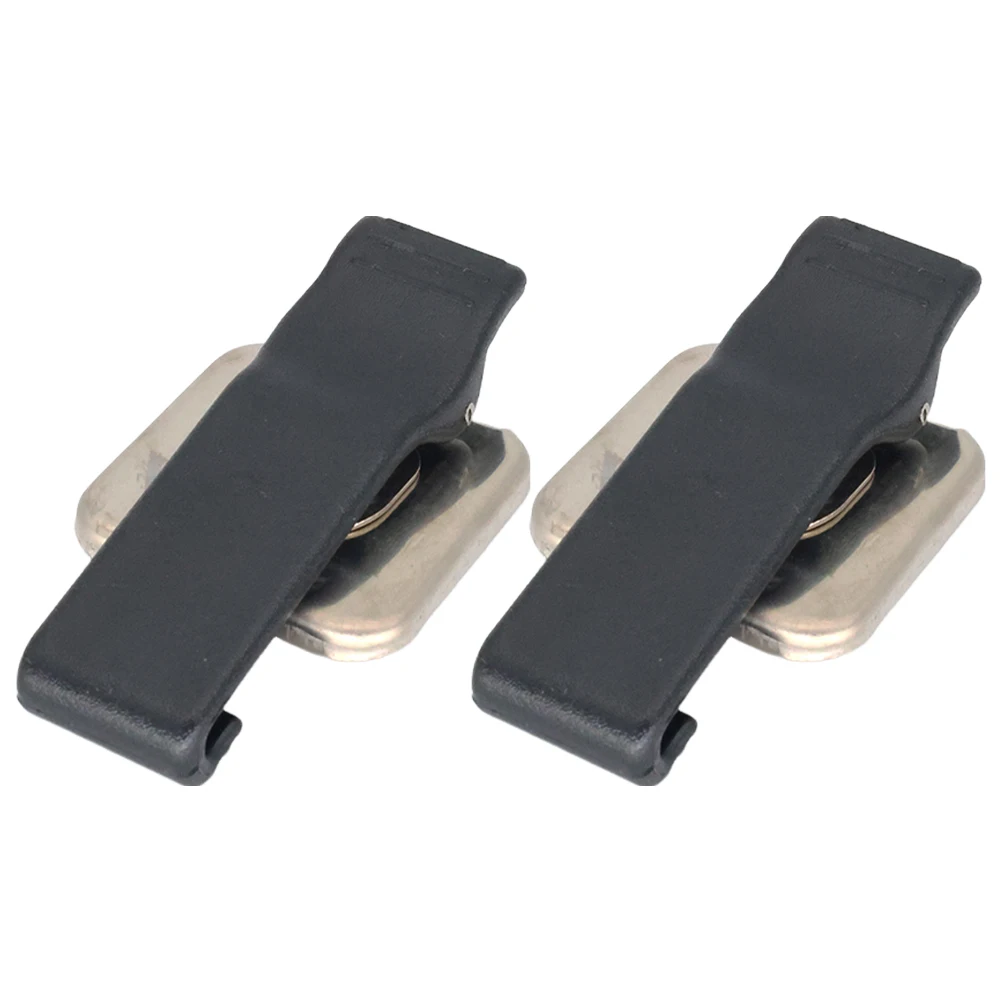 2pcs Battery Belt Clips Radio Plastic Clip for MOTOROLA PMNN4440 Two Way Radio Walkie Talkie Waist Clip Spare Part