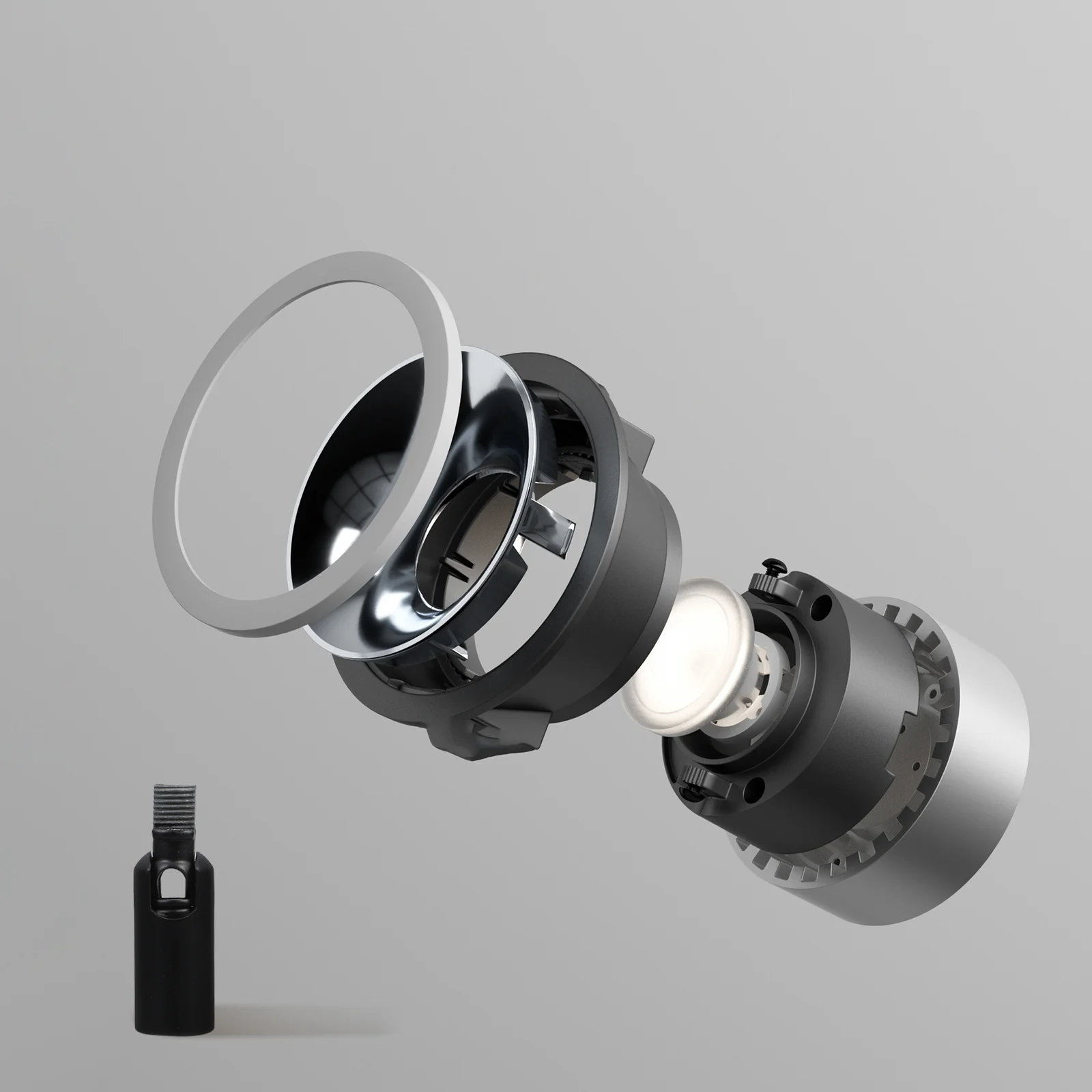 

10Pcs Universal Head Joint Spotlight Swivel Arm for Precise Positioning in Residential and Commercial Applications Light Bulb