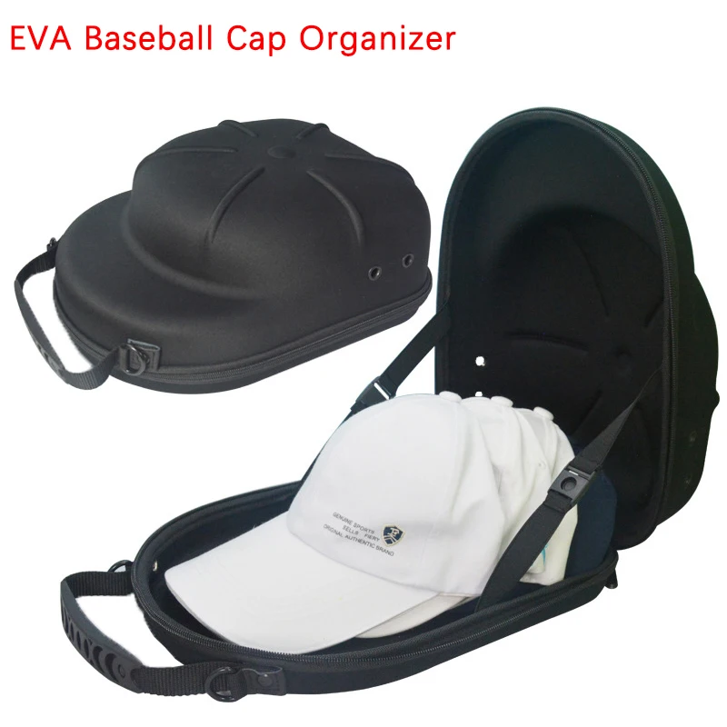 

Unisex Baseball Hat Travel Bag Baseball Cap Case Sport High Quality Storage Carrier Box Display EVA Carrying Bags