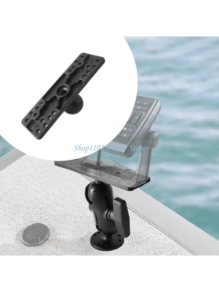 

R6FF Corrosion Resistant Aluminum Alloys Fish Finders Stand with Quick Release Clamp for Various Boats Equipment