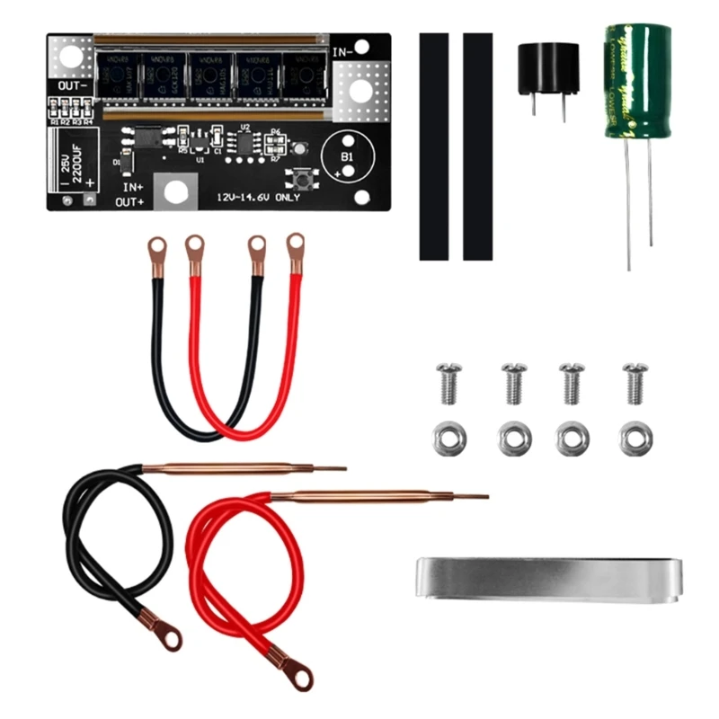 DIY Spot Welder Portable 12V Storage Spots Welding Machine Printed Circuit Board Welding Equipment Soldering