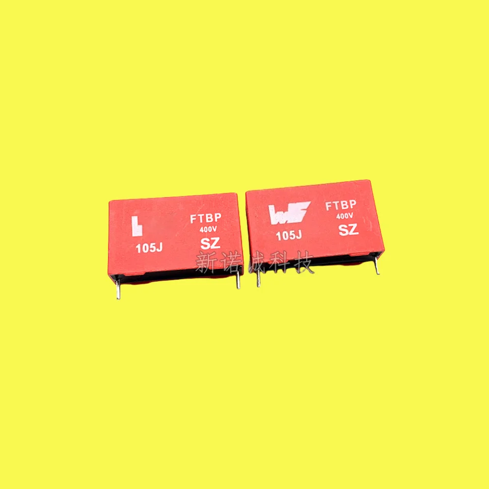 

10PCS/FTBP 400V 105 1UF 1.0UF 400V105 Correction Safety Film Capacitor Foot Distance 27.5