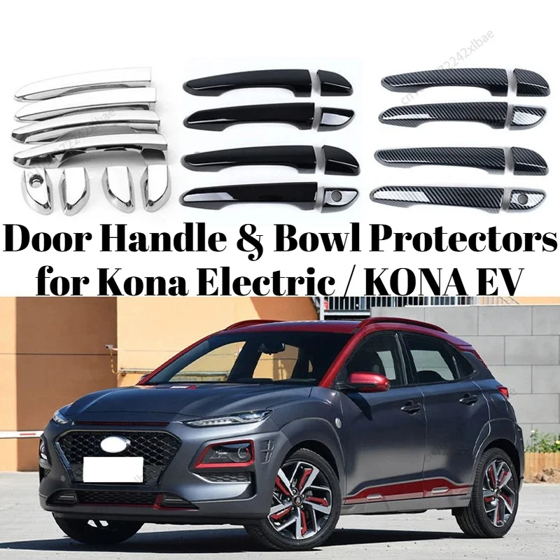 

Door Handle Bowl Anti-scratch Protective Accessories for Kona Electric / KONA EV 2018-2022 Exterior Accessories car durable