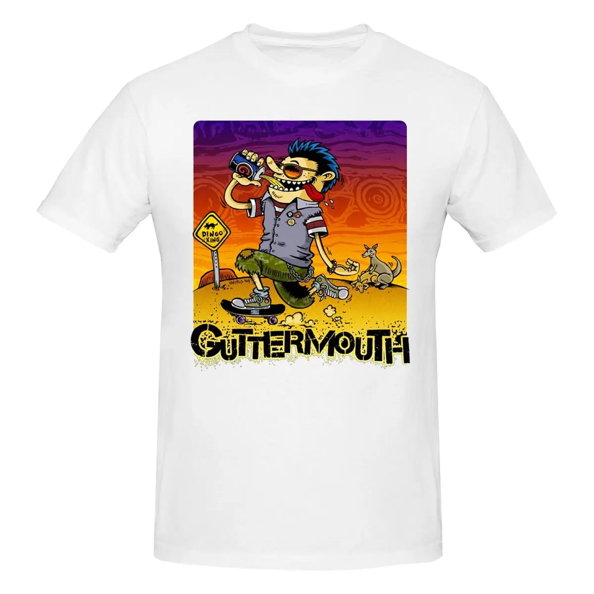 

Guttermouth Men's Classic Unisex Cotton T-Shirt for Men & Women, Classic Tee