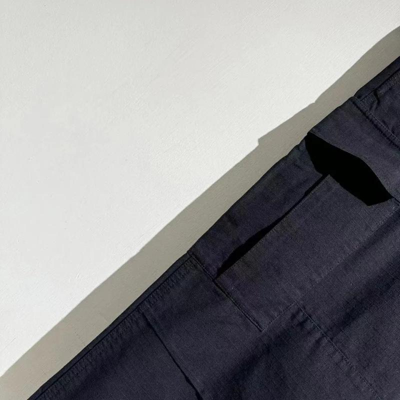 Pantalon de survêtement à jambe droite pour hommes, vêtements de travail décontractés, vêtements Y2K, style 24AW