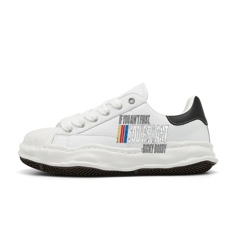 

Если не будешь первым, то будешь последним - модные уличные кроссовки в стиле ретро от Ricky Bobby, выполненные в ретро-стиле, стильные, удобные и очень удобные для ношения.