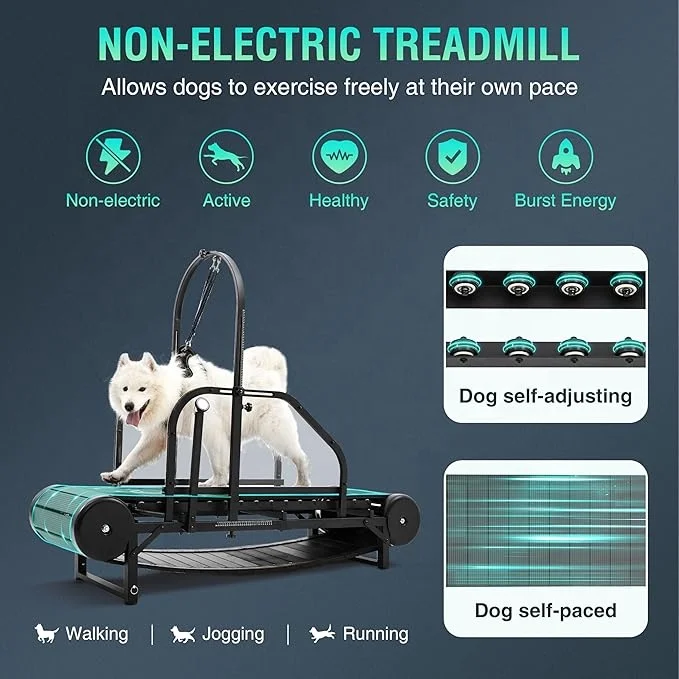 Best Sellers Pet Dog Treadmill for Large Dogs Canine Running Machine for Pet Health Fitness Running Exercise Equipment Slatmill