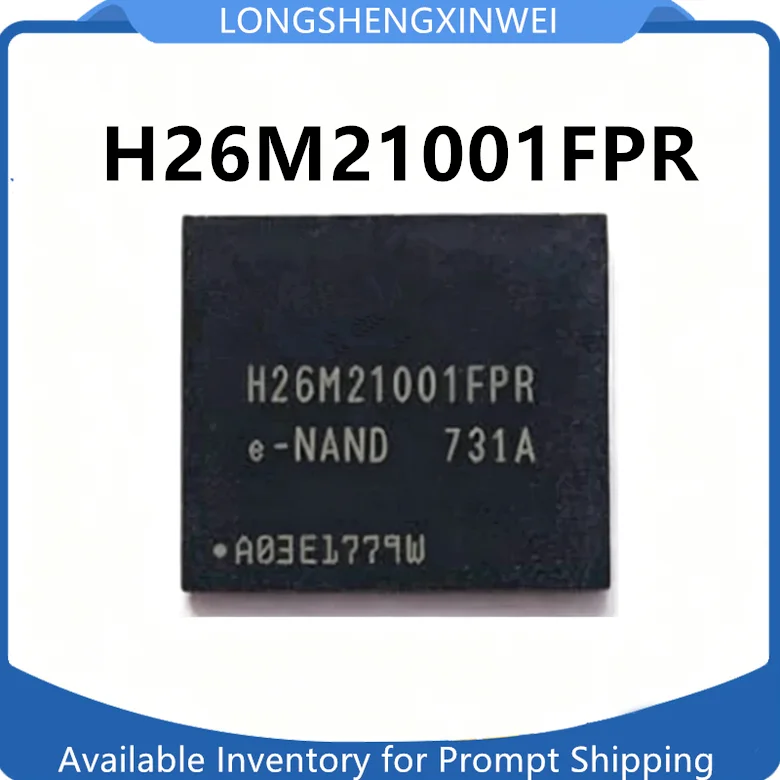 1PCS New Original H26M21001FPR BGA 2G EMMC 4.41 Storage Chip in Stock