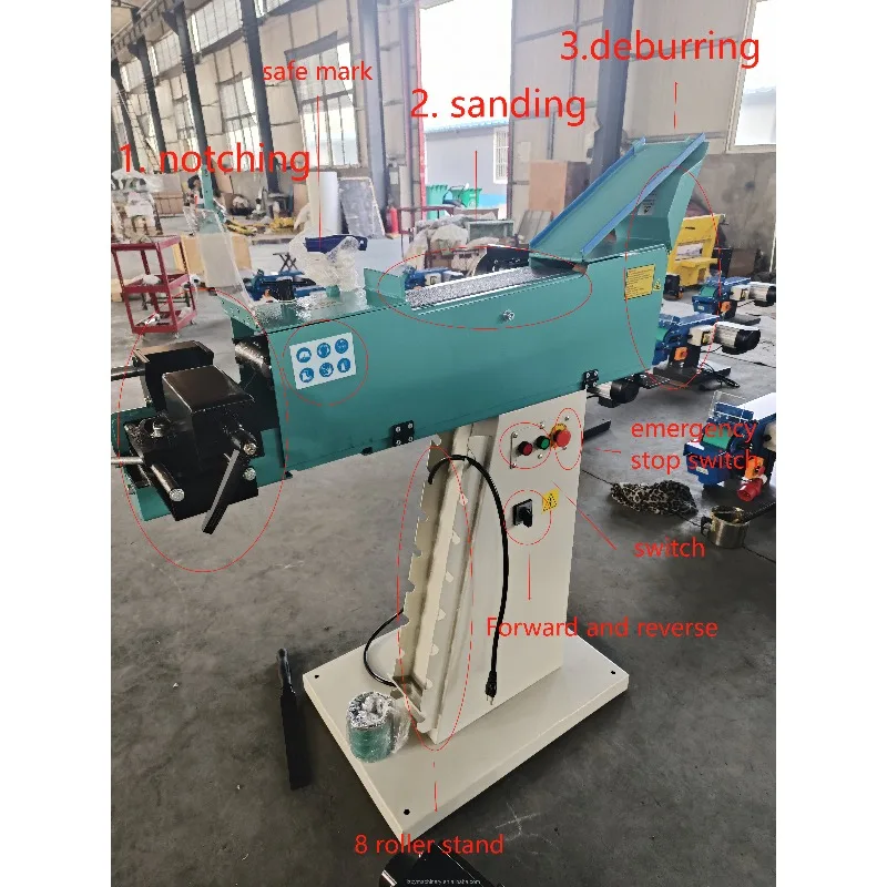 

Metal Grinder Pipe Tube Grooving And Notching Metalworking Tube Grinding Belt Sander Pipe Notcher