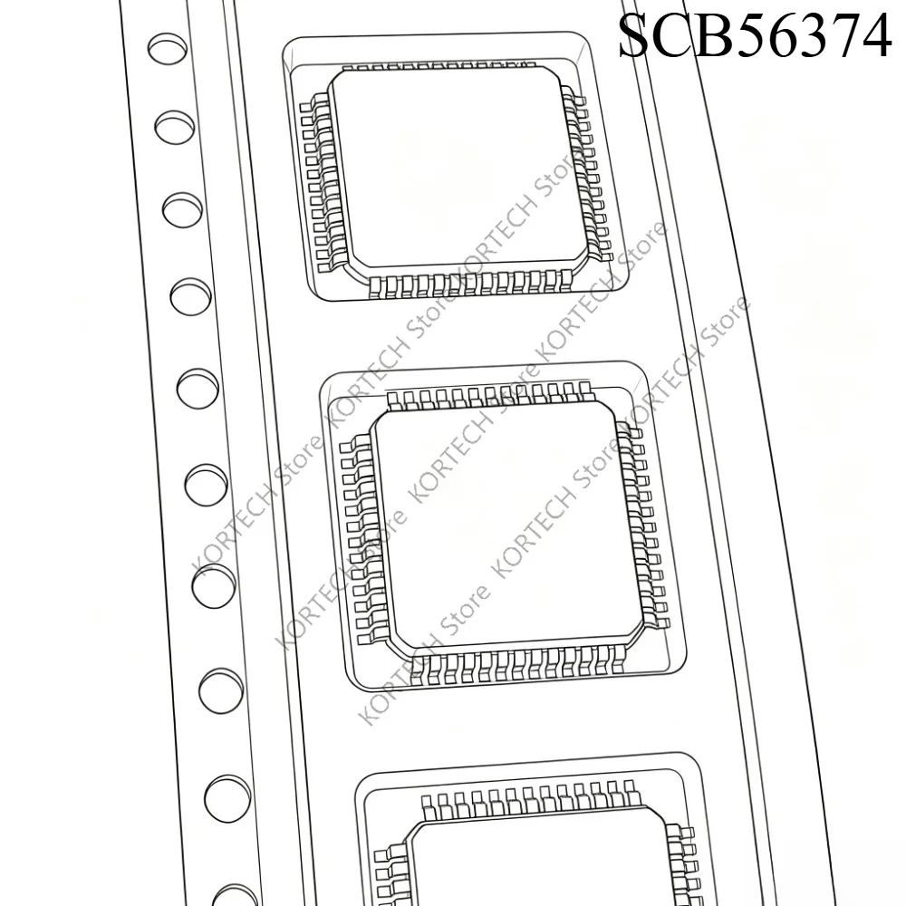 5pcs/Lot Brand new and original  SCB56374 SCB56374AEB 1L60W for Renault audio CPU Buick GL8 for bose Cadillac chip IC