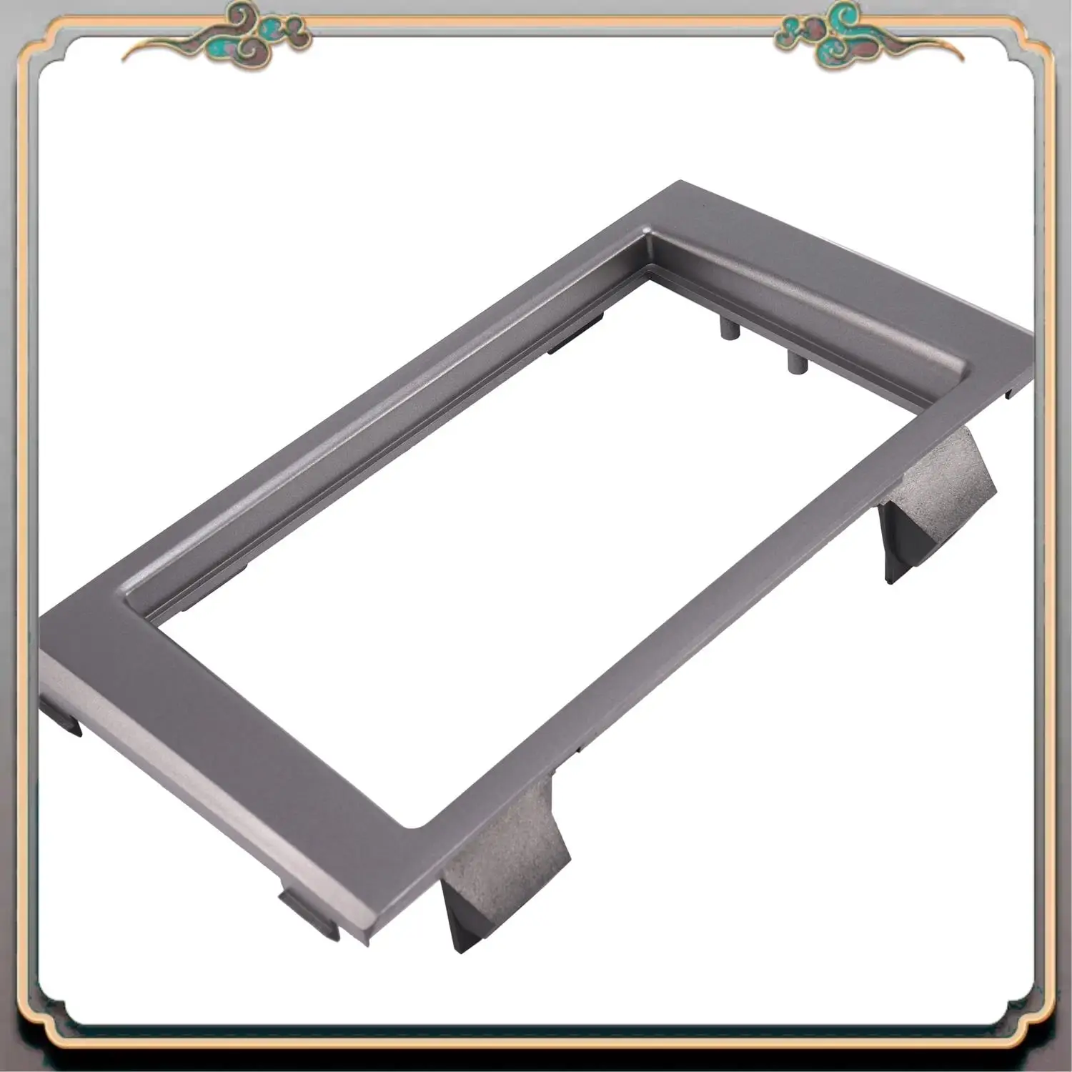 Reliable-Double Din Car Fascia Radio Panel For IVECO Daily 2006-2014 Audio Frame Dash Fitting Kit Install Bezel