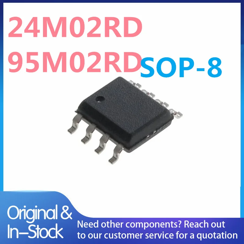 (5-10piece) 100% New M24M02-DRMN6TP 24M02RD M95M02-DRMN6TP 95M02RD SOP-8