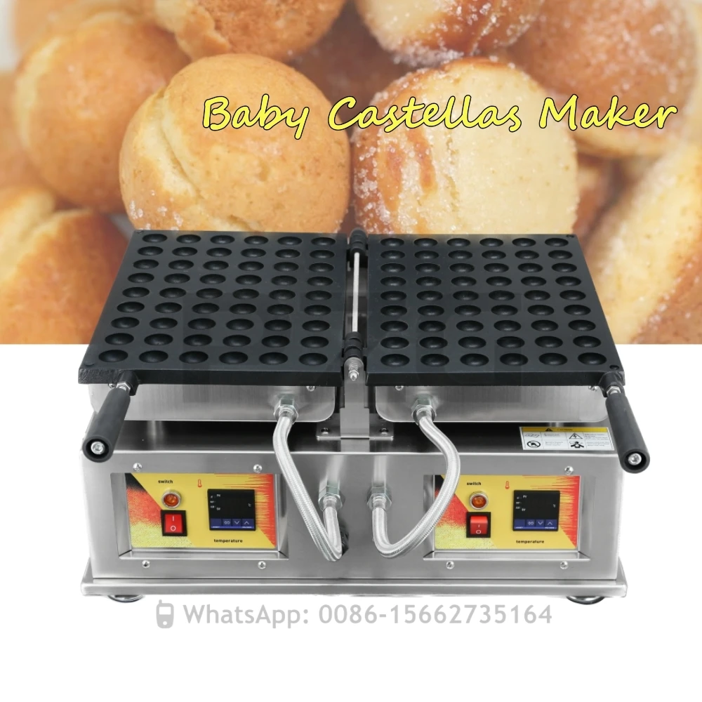 

Round Shape Ellipsoid Shape Japan Flying Baby Sponge Cake Castella Cakes Egg Waffle Ball Pancake Waffle Maker Machine