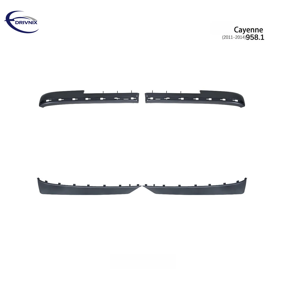 High Quality Direct Fit Lower Guard Fender Assembly Replacement For 11‑14 Cayenne 958.1 GTS