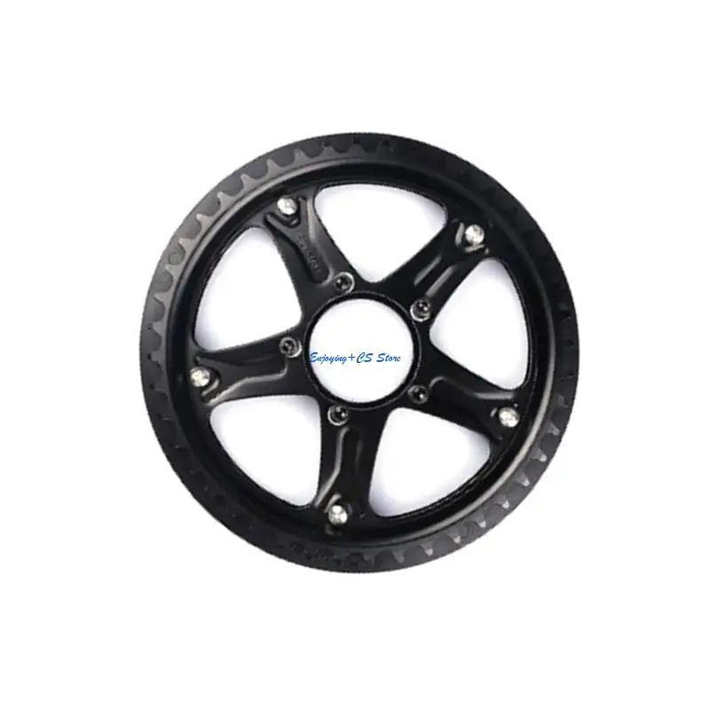 

Y51D Electric Bike Chainring Sprocket 44T/46T/48T/52T Electric Bicycles Crank Arms Chainwheel Middle Motor Chainwheel