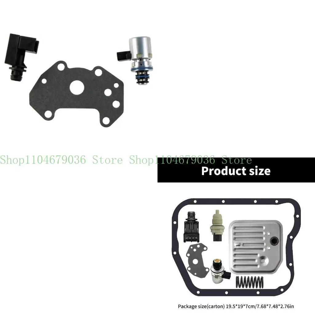 

652F Advanced Transmission Solenoid set Automatic Transmission Rebuild Solenoid Valves Replacement Simple Install for Car