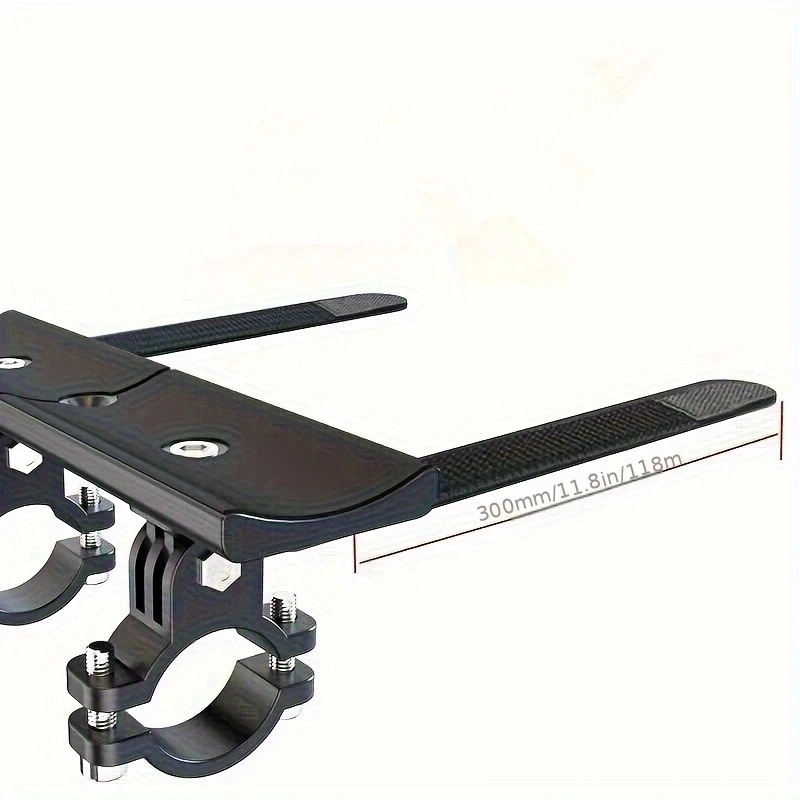 Einstellbare Fahrrad Licht Halterung Unterstützung Verdickte Gummi Pad Schutz Fahrrad Taschenlampe Scheinwerfer Lautsprecher Halterung – Detail 1