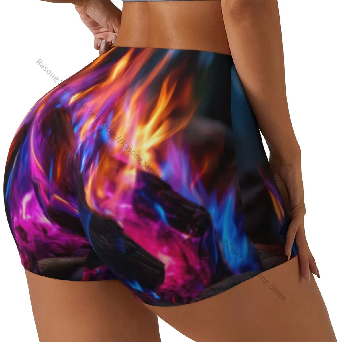 

Короткие эластичные шорты для бега с эффектом пуш-ап, спортивные шорты для бега, женская одежда, тренажерный зал