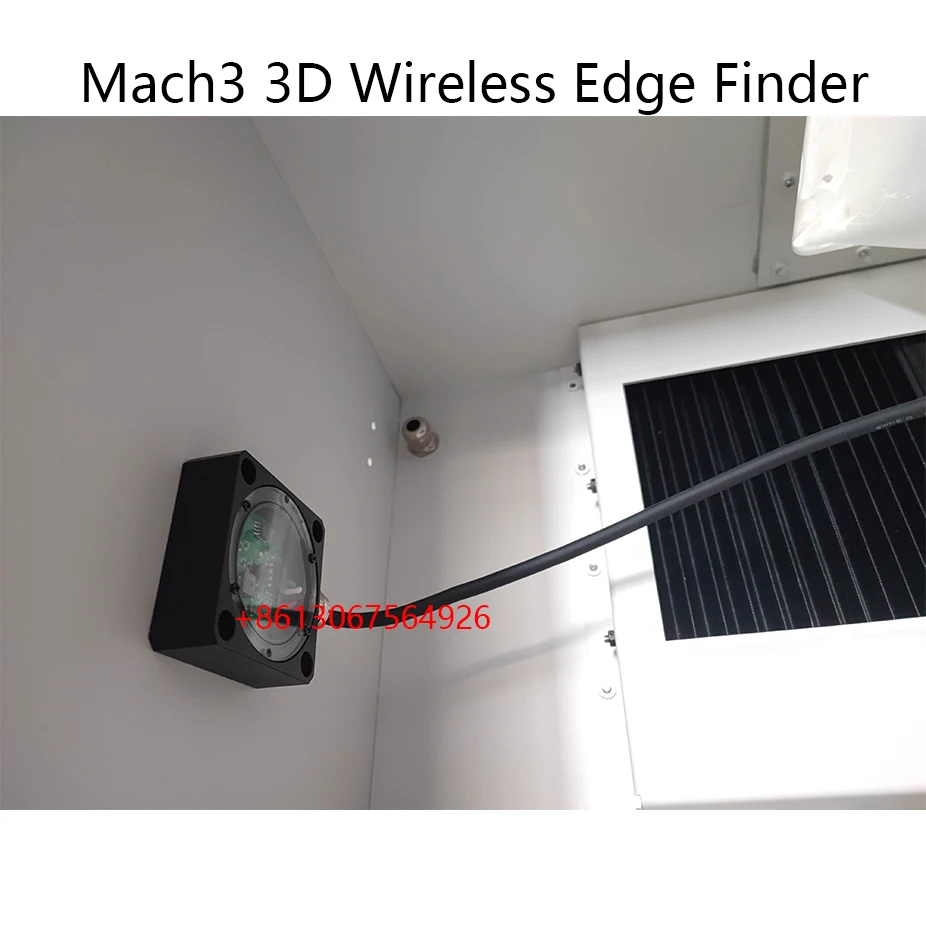 Imagem -03 - Cnc Wireless Protótipo Edge Finder Router Mach3 Fresadora Centrando Tool Setting