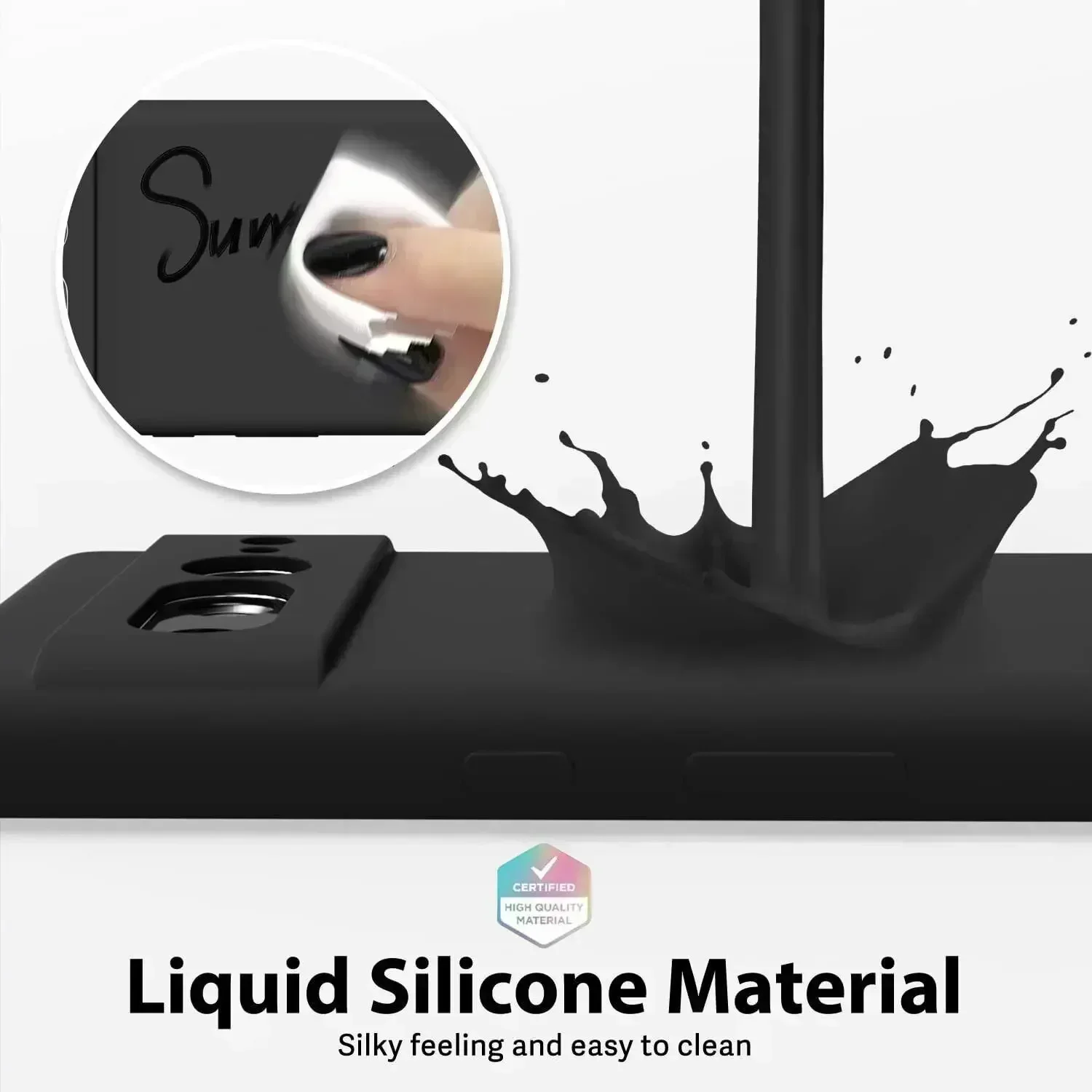 For Google Pixel 7 Pro Shockproof Square Liquid Silicon TPU Phone Case Google Pixel 8 Protective Camera Lens Fundas Pixel 6 Pro